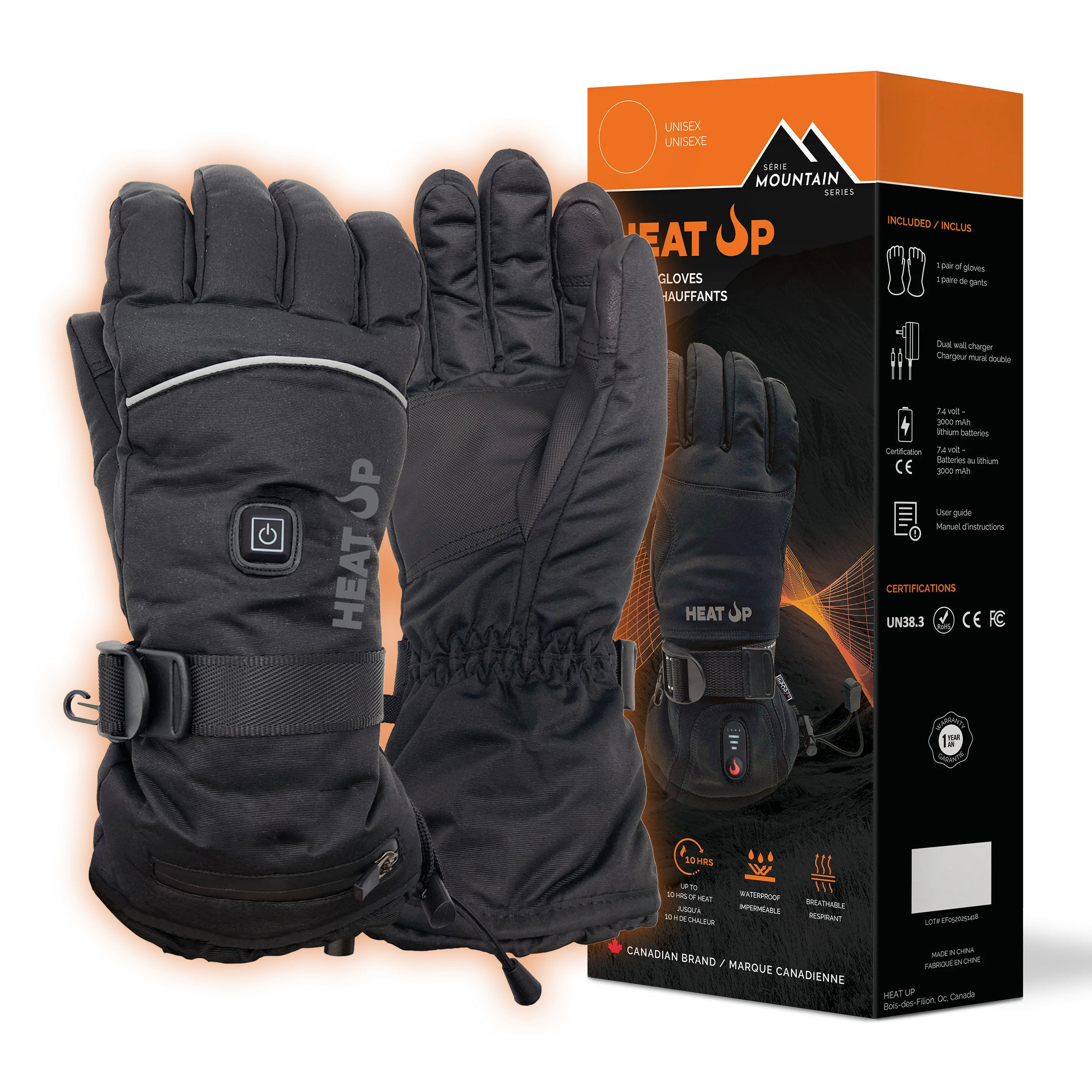 Heated Gloves - MOUNTAIN series - Unisex - Image 14